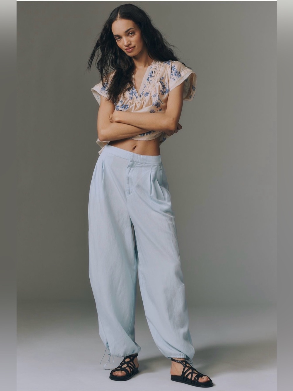Anthropologie Garden Balloon Pants